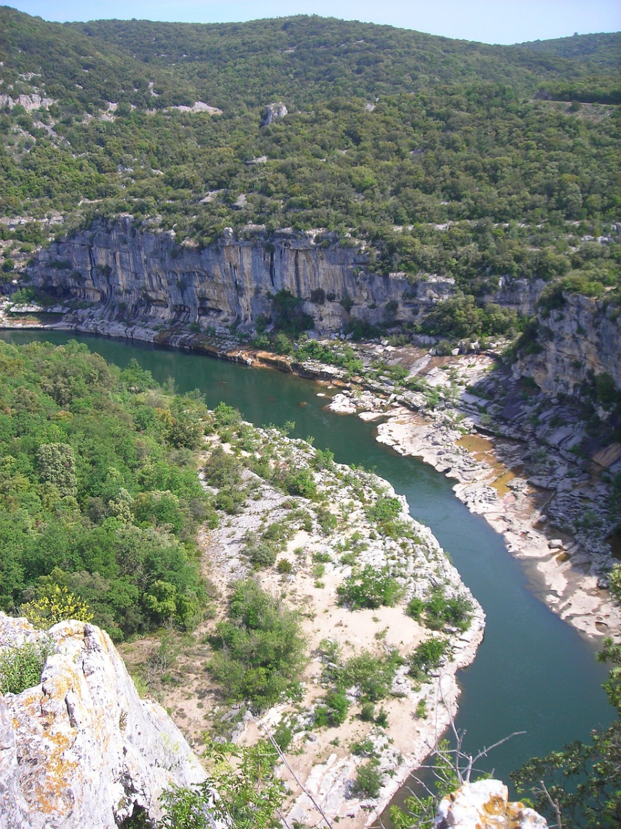 Ardèche rivère